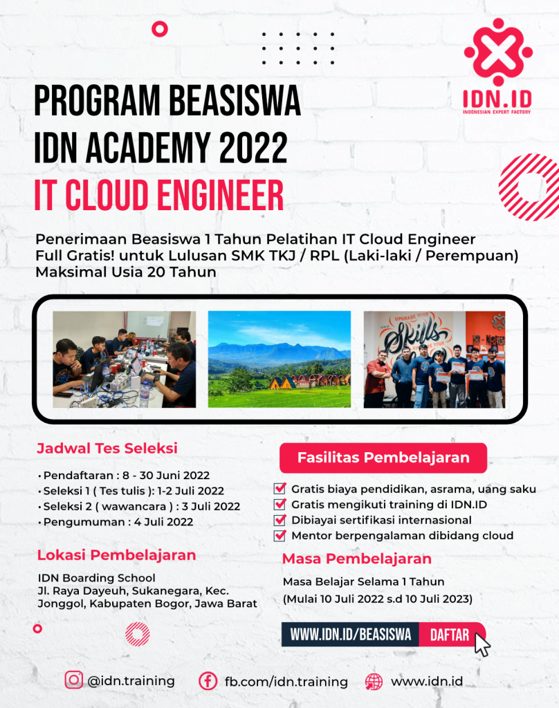 idn academy cloud engineer