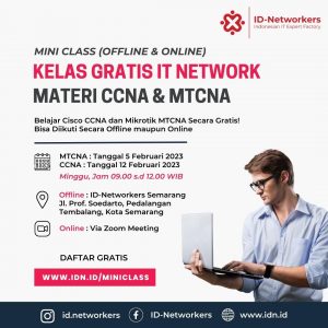 Mini Class ID-Networkers