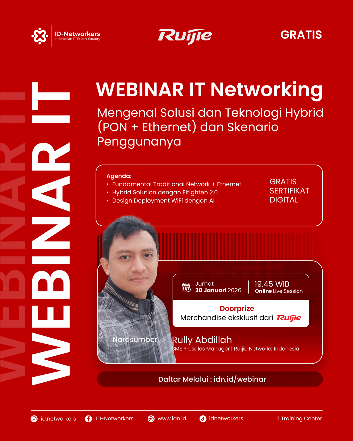 Free Webinar IT Network Programming Sysadmin | ID-Networkers (IDN.ID)
